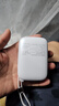 MountPower【3C認證】 可上飛機迷你充電寶20000毫安小巧便攜超級快充自帶線移動電源適用蘋果華為小米手機 優(yōu)雅白I頂配版：優(yōu)質(zhì)高密度電芯+升級主板 曬單實拍圖
