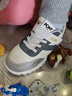 PONY童鞋休閑鞋運動(dòng)鞋大童小童透氣防滑耐磨低幫一腳蹬免系帶 灰色 29 曬單實(shí)拍圖