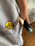 WALNUT DUCK小黃鴨2025夏季中小男女童寬松透氣網(wǎng)眼防蚊褲 灰色  130  曬單實拍圖