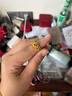 中鑫珠寶大日如來黃金吊墜足金999項鏈平安佛頭掛墜送媽媽首飾女 10.71g 曬單實拍圖