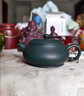 洛湘宜興紫砂壺純手工家用功夫茶器國工名家泡茶壺綠泥明爐壺高端送禮 綠泥明爐壺 101mL(含)-200mL(含) 曬單實拍圖