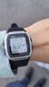 卡西歐（CASIO）手表戶外運動防水時尚簡約復(fù)古學(xué)生小方表W-96H-1A 2A 1B2A電子表 W-96H-1A亮灰色邊框 曬單實拍圖