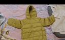 巴拉巴拉（BALABALA）童裝兒童羽絨服兩件套男童女童寶寶冬裝連帽外套 綠白色調(diào)00341 130 充絨量46g 曬單實(shí)拍圖