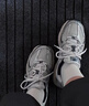 NEW BALANCE NB530官方老爹鞋男鞋女鞋情侶復(fù)古網(wǎng)鞋夏季透氣網(wǎng)面運動休閑鞋 米白/金屬銀MR530KA 建議拍小半碼 37.5 (腳長23cm尺碼詳詢客服) 曬單實拍圖