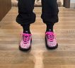 李寧利刃5丨籃球鞋男鞋透氣網(wǎng)面一體織低幫籃球舒適專(zhuān)業(yè)比賽運動(dòng)鞋 熒光嫩粉/黑-2 101款3D碎影 44 曬單實(shí)拍圖