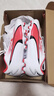 彪馬（PUMA）官方 新款兒童天然草坪足球鞋長(zhǎng)釘U(kuò)LTRA PLAY FG/AG JR 107530 白-黑色-火紅色-01 37.5 曬單實(shí)拍圖