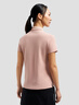 DESCENTE迪桑特WOMEN’S TRAINING系列女士短袖POLO衫 LP-淺粉色 M (165/84A) 曬單實(shí)拍圖