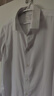 襯衫老羅天絲?莫代爾短袖襯衫男裝抗皺薄款透氣男士商務(wù)婚禮白襯衣239608 白色 42 （160-169斤） 曬單實(shí)拍圖