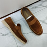 雅格獅丹（Aquascutum）休閑皮鞋男2025夏季新款英倫時(shí)尚男士樂福鞋 黃棕色 40 -適合運(yùn)動(dòng)鞋41碼 曬單實(shí)拍圖