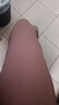 【棉麻】女裝九分褲禪服秋高腰垂感大碼太極褲抽繩直筒休閑褲 咖色 L 【建議100-115斤】 曬單實(shí)拍圖