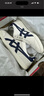Onitsuka Tiger鬼塚虎懶人鞋 夏季一腳蹬男女款休閑鞋 TOKUTEN SLIP-ON 米色/藍色 38 曬單實(shí)拍圖