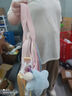 察今日系百搭JK少女學(xué)院風(fēng)手提斜挎包ins二次元可愛(ài)吧唧痛包小雙肩包 粉紅色+毛絨星星掛件 曬單實(shí)拍圖