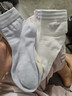 adidas經(jīng)典舒適三雙裝三條紋抗菌襪子男女阿迪達(dá)斯官方三葉草   奇妙白/影跡卡其棕/巖層深土地棕   M 曬單實(shí)拍圖