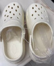 名創(chuàng)優(yōu)品（MINISO）洞洞鞋男女夏季外穿涼鞋防滑厚底踩屎感包頭涼拖鞋 卡其+海洋星星 曬單實拍圖