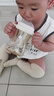 babycarePPSU吸管防摔防脹氣防嗆奶瓶大寶寶奶瓶花苞杯6月+ 【戒奶嘴】吸管奶瓶 300ml 12月+ 里瑟米 曬單實(shí)拍圖