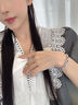 GUSKI法國品牌海洋之心水晶手鏈女鑲嵌藍寶石閃鉆紀念日生日禮物送女友 海洋之心水晶手鏈【品牌禮盒】 曬單實拍圖