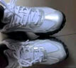 斐樂(lè )（FILA）韓素希同款官方女鞋PEBBLE復古運動(dòng)鞋芭蕾運動(dòng)鞋夏新款休閑鞋 銀器灰/斐樂(lè )白-SW 37.5 曬單實(shí)拍圖