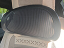 九百汽車(chē)腰靠夏季通風(fēng)透氣冰絲護腰靠墊車(chē)載靠背司機腰枕辦公座椅腰墊 【頭枕+腰靠】冰絲款-黑色1套 曬單實(shí)拍圖