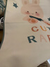 英氏（YEEHOO）嬰兒涼席兒童寶寶專用冰絲涼墊夏季嬰兒床抗菌透氣幼兒園席子 泡泡兔+枕頭【+收納袋】 120CM*65CM 曬單實拍圖