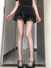飛鷹城堡絲襪女性感透明超薄款開檔防勾絲漁網(wǎng)打底連身連褲襪蕾絲免脫可撕 免脫款【黑色+白色】 2雙 均碼 (適合80-130斤)保密發(fā)貨 曬單實(shí)拍圖