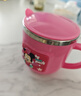 迪士尼（Disney）牛奶杯兒童水杯幼兒園學(xué)飲杯刻度訓練喝水直飲男女孩家用MY6020N 曬單實(shí)拍圖