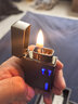 海貝熊智能打火機(jī)油電混合雙電弧防風(fēng)高檔禮盒裝送男友情人節(jié)七夕禮物 【太空灰色】聲控五種點(diǎn)火方式禮盒裝 曬單實(shí)拍圖