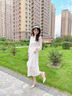 Ehangy奢侈高端品牌高跟鞋女細跟水晶單鞋一字扣帶涼鞋七夕情人節(jié)禮物 香檳色【精美禮盒】 6.5cm 37 【免費刻字/賀卡】 【標準碼】 曬單實拍圖