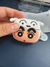 ROCK蠟筆小新airpods pro二代保護套airpods pro2代/1代蘋果耳機套殼硅膠防丟防塵防摔防指紋全包軟殼 曬單實拍圖