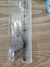 得力（deli）透明防滑套尺20cm直尺 等腰三角尺 直角三角尺 量角器 VC24 曬單實(shí)拍圖