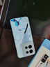 品托（Pintop）opporeno8手機(jī)殼reno8pro+玻璃簡(jiǎn)約新款保護(hù)套超薄散熱高端商務(wù)全包直邊防摔硬殼高級(jí)創(chuàng)意男女款 oppo reno8【遠(yuǎn)峰藍(lán)】 冰晶玻璃殼 曬單實(shí)拍圖