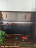 冬木實木餐邊柜餐桌一體靠墻置物柜酒柜現(xiàn)代簡約儲物柜廚房帶餐桌櫥柜 1.2M餐邊柜+1.4M餐桌+4椅-胡桃色 帶電力軌道 曬單實拍圖