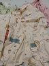 芬騰月子服睡衣女春秋季純棉孕婦產(chǎn)后哺乳喂奶家居服套裝 米杏2XL 曬單實(shí)拍圖