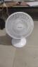 長虹（CHANGHONG）電風扇 臺扇 家用風扇 學生宿舍轉頁扇臺扇/搖頭臺式桌面輕音風扇  FS-ZJ02 曬單實拍圖