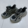 OLD ORDER全新配色臟泥黑渦輪跑鞋男復(fù)古做舊厚底增高休閑老爹鞋 臟黑色 43 曬單實(shí)拍圖