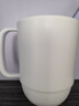 茶花 漱口杯簌 刷牙杯子 牙刷杯牙缸 洗漱杯塑料水杯 1只裝 白色 曬單實(shí)拍圖