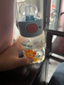 物生物（RELEA）ppsu水杯兒童吸管杯學(xué)生夏季耐高溫塑料杯男女寶寶小學(xué)生上學(xué)杯子 綠色工程車(chē)450ml-配背帶 曬單實(shí)拍圖