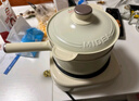 美的（Midea）電煮鍋 電蒸鍋 電炒鍋 電熱鍋 2.6L分體式 小型1-2人學(xué)生宿舍多功能鍋 泡面鍋 XZC2061 配蒸籠 曬單實(shí)拍圖