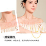夢(mèng)金園 18K金項(xiàng)鏈 O字鏈百搭鎖骨鏈k黃素鏈 生日禮物送女友 O字鏈45cm-約4.26g 曬單實(shí)拍圖