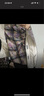 404MOBGANG【周深同款】美式刺繡仿扎染長(cháng)袖襯衫男女同款加厚復古格子外套 藍色 M 曬單實(shí)拍圖