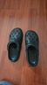 名創(chuàng)優(yōu)品（MINISO）洞洞鞋男士夏季外穿防滑厚底eva踩屎感涼鞋防臭海邊沙灘包頭拖鞋 曬單實(shí)拍圖