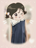 笛莎童裝女童裙子025夏季中大童學(xué)院風(fēng)海軍領(lǐng)連衣裙 淺藏青 130 曬單實拍圖