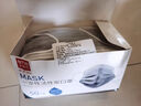 安美尚（ams）一次性活性炭口罩50只/盒 防護室內甲醛異味防塵灰透氣防飛沫霧霾污染工業(yè)粉塵花粉專(zhuān)用男士 曬單實(shí)拍圖