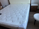 顧家家居（KUKA）顧家木藝 中古風(fēng)實(shí)木床胡桃木美式高端油臘布雙人主臥大床PT8106B 1.8*2.0米-貓抓皮 床+8506D床墊+97G-V床頭柜*1 曬單實(shí)拍圖