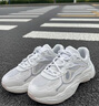 斐樂(lè)（FILA）官方女鞋MARS 4復(fù)古運(yùn)動(dòng)鞋2025夏季新款火星鞋4代跑步鞋 白中白/白沙灰-NB 38 曬單實(shí)拍圖