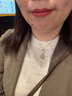 炙真銀樓和田玉銀項鏈女母親節禮物生日禮物送媽媽母親婆婆老婆吊墜鎖骨鏈 蘭花水滴和田玉項鏈 曬單實(shí)拍圖