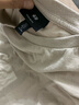 H&M男裝女裝T恤夏季透氣圓領(lǐng)短袖運動上衣短袖內(nèi)搭打底衫0685816 淺米色 L 175/108 曬單實拍圖