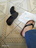 CLENIKEED品牌夏季男士人字拖男拖鞋夏季防滑外穿eva軟底men slippers橡 棕色 M碼41-42 曬單實(shí)拍圖