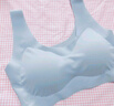 莫代爾無痕內(nèi)衣女小胸聚攏收副乳提拉防下垂背心式無鋼圈運動美背文胸罩 【聚攏無痕舒適】淺灰 M （適合100-120斤 75ABCD） 曬單實拍圖