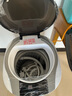 智潔小黃鴨嬰兒迷你洗衣機3.5kG高溫煮洗全自動洗衣機寶寶小型兒童帶智能烘干殺菌除螨洗烘一體機家用 3.5KG炫黑+全國聯(lián)保+藍(lán)光洗滌+洗脫一體+推薦 曬單實拍圖