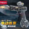 佩奇媽媽電動水槍玩具火光冰鼠高壓脈沖自動連發(fā)遠(yuǎn)射程噴呲水槍 曬單實拍圖